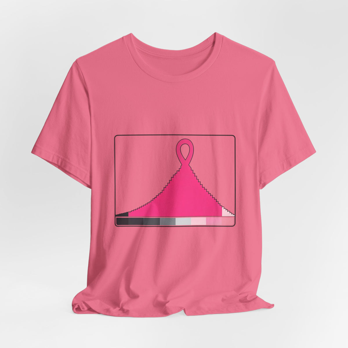 Histogram of Hope — Breast Cancer Awareness Tee (Photographer Collection)