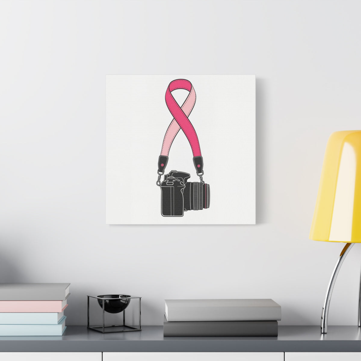 The Strap — Breast Cancer Awareness Canvas (Photographer Collection)