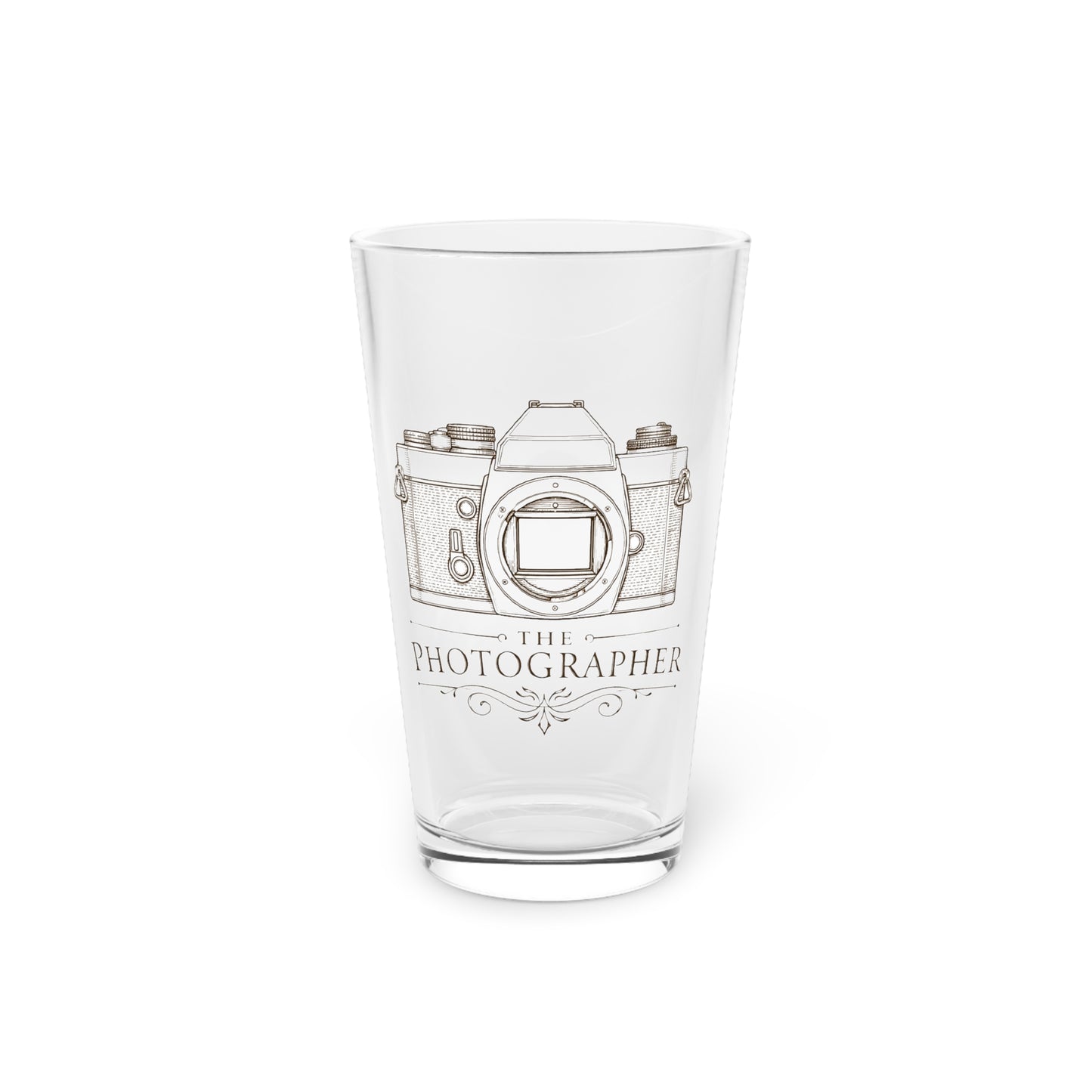 The Photographer Pint Glass