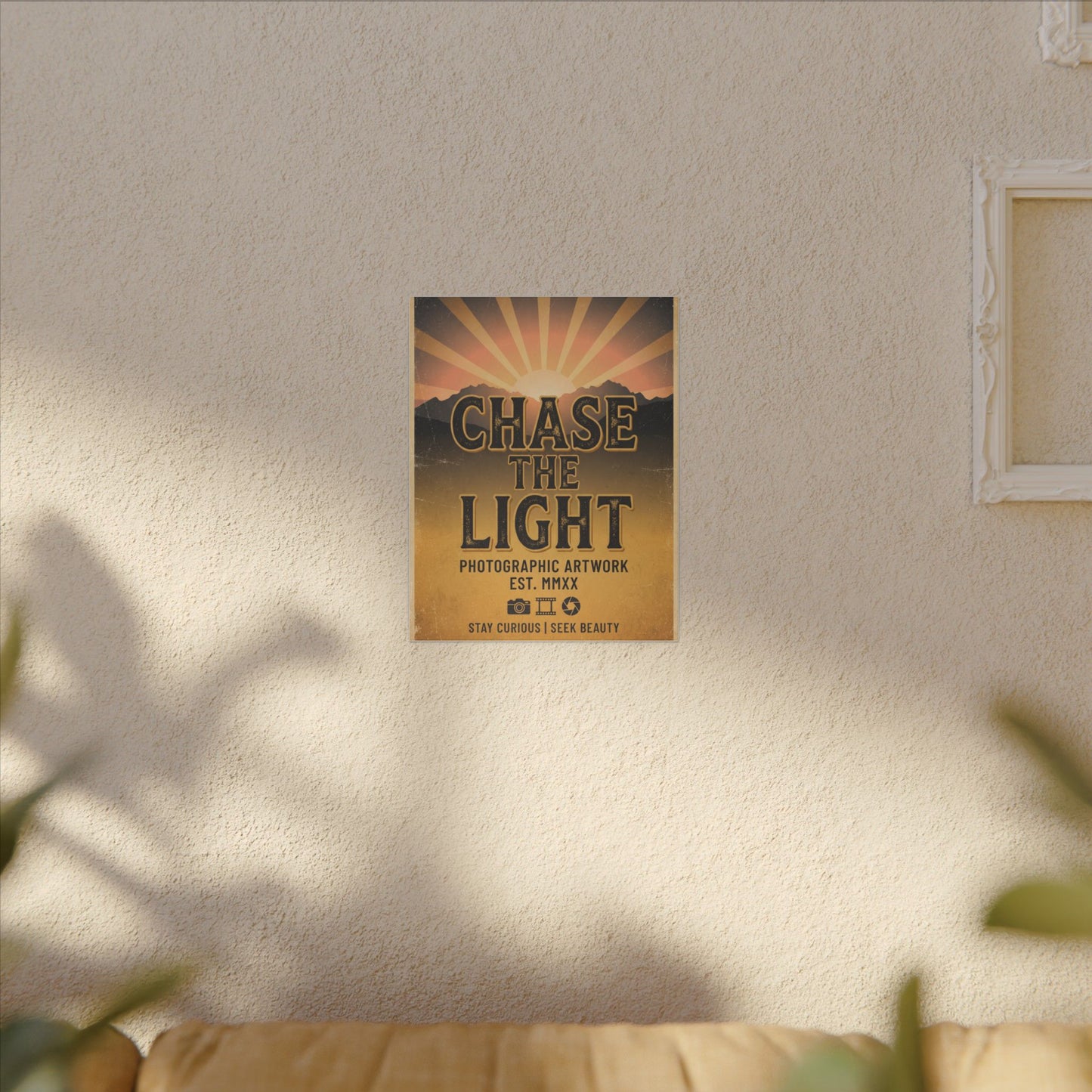 Chase the Light Canvas Wall Art