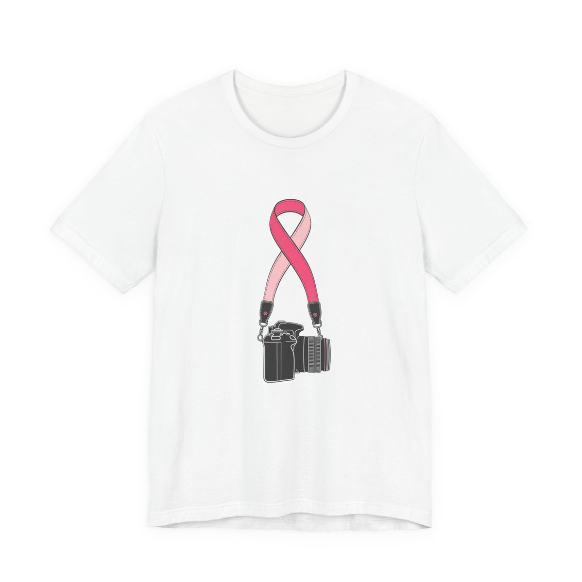 The Strap — Breast Cancer Awareness Tee (Photographer Collection)
