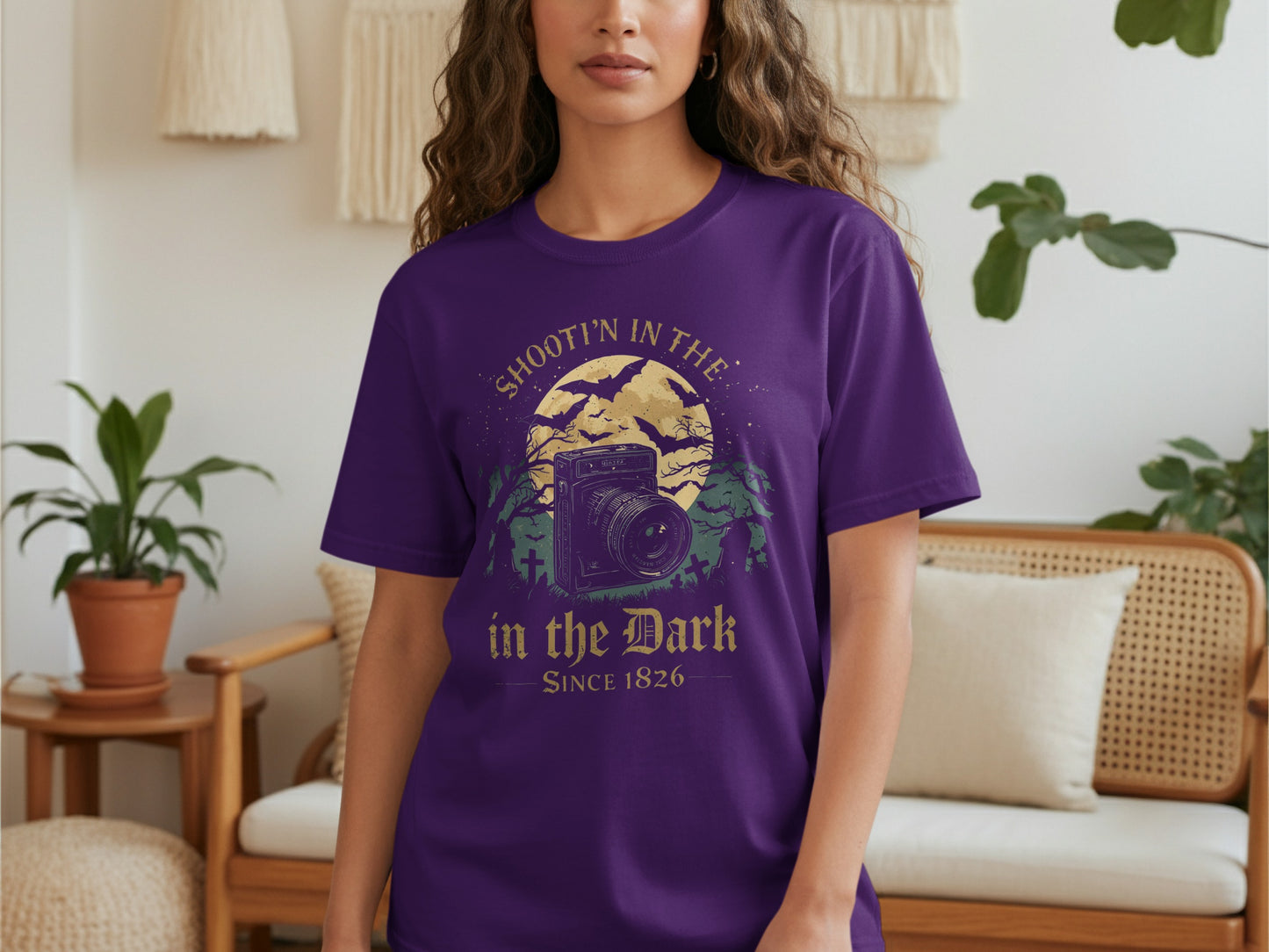 Shoot'n in the Dark Since 1826 Photography Shirt