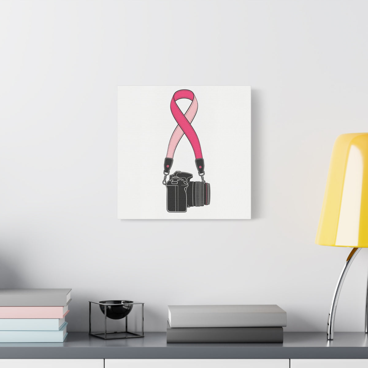 The Strap — Breast Cancer Awareness Canvas (Photographer Collection)