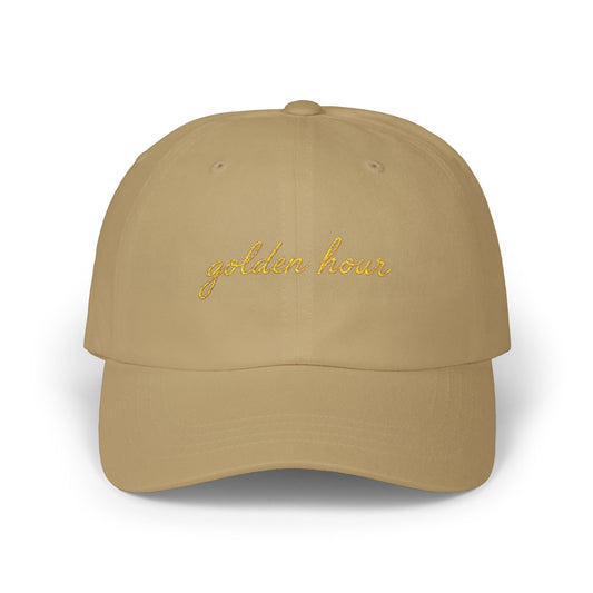 Golden Hour Embroidered Dad Cap