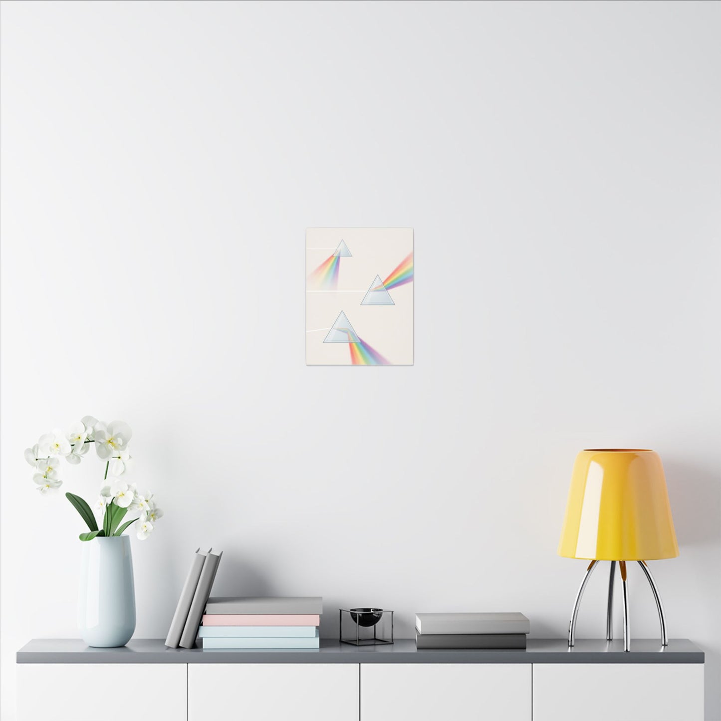Prism Light Spectrum Canvas Wall Art