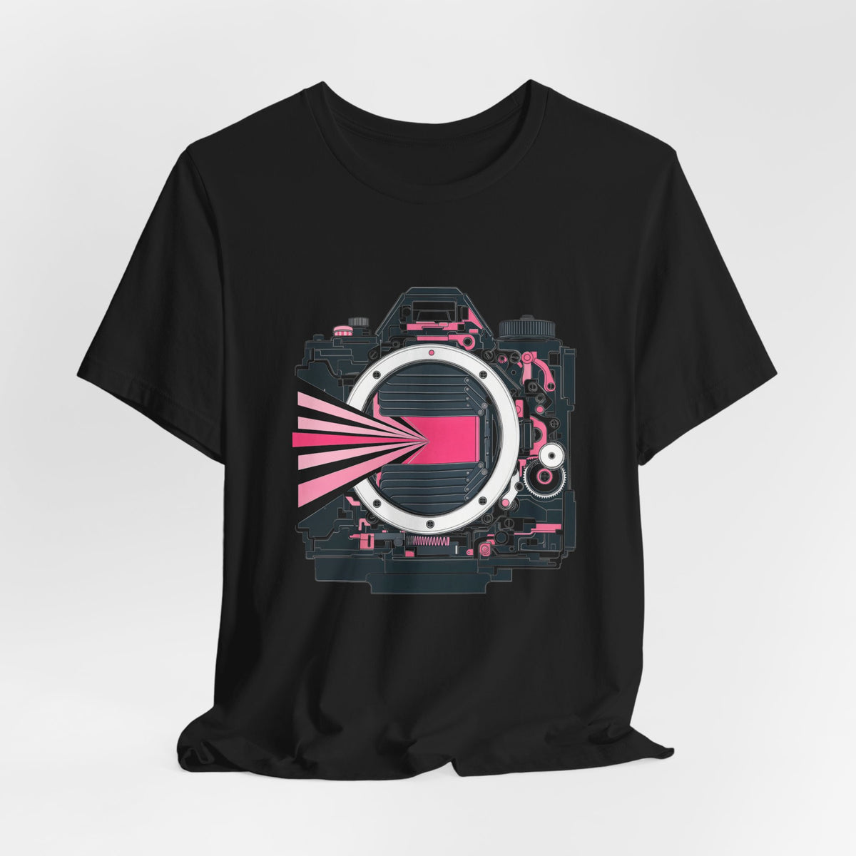 Shutter / Early Detection — Breast Cancer Awareness Tee (Photographer Collection)