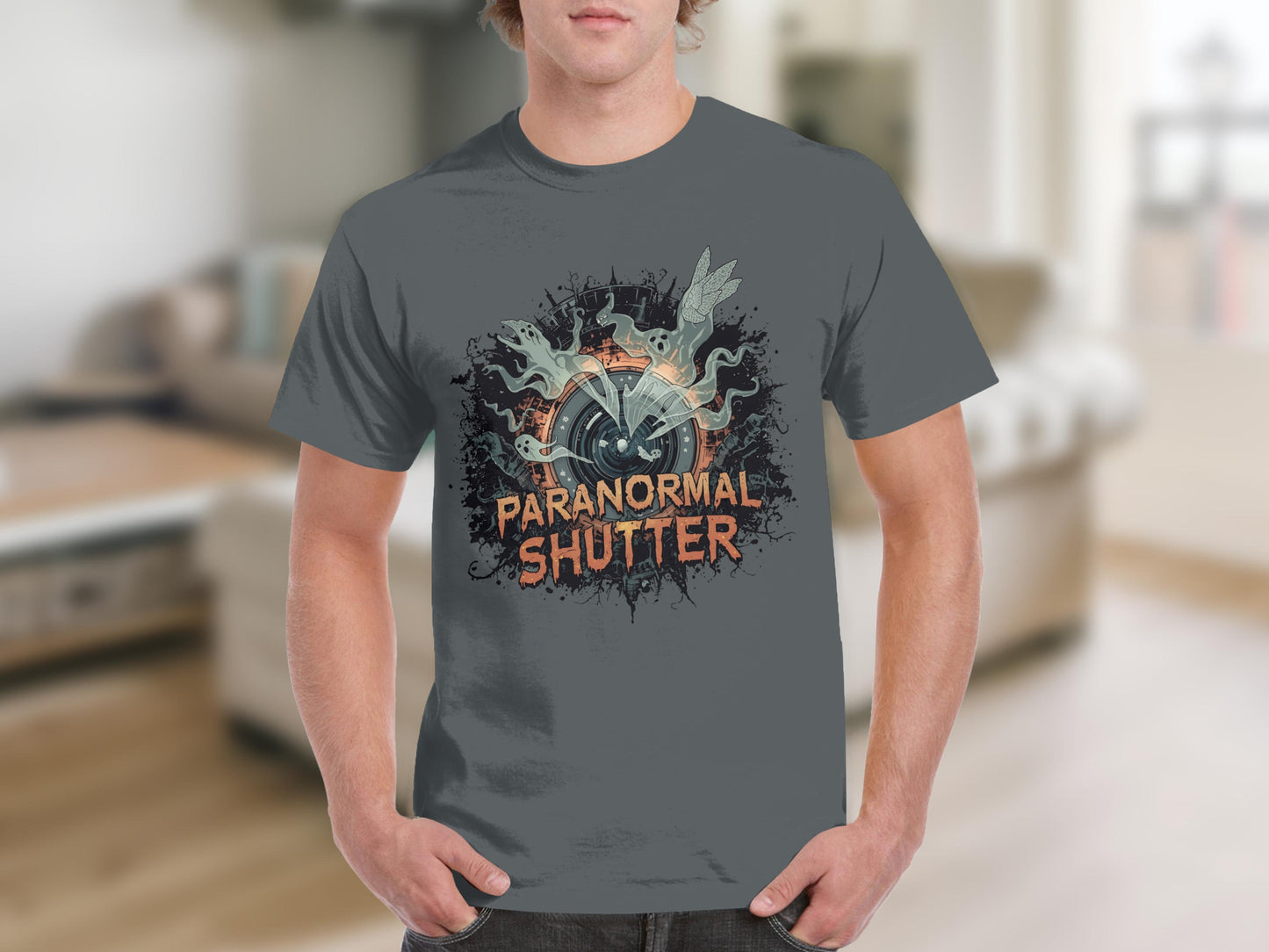 Paranormal Shutter Graphic Tee for Supernatural Fans