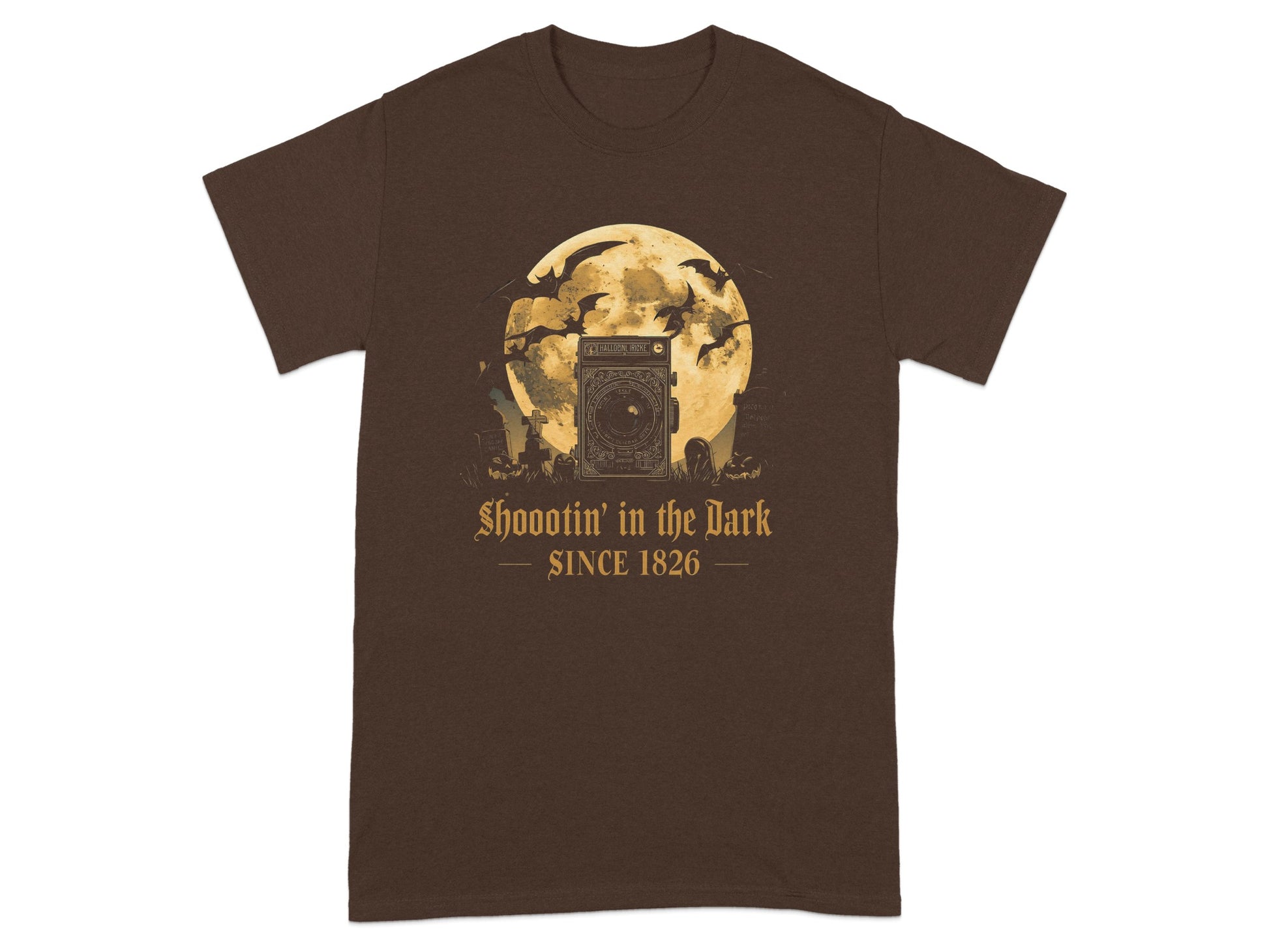 Shootin' in the Dark Since 1826 Graphic Tee