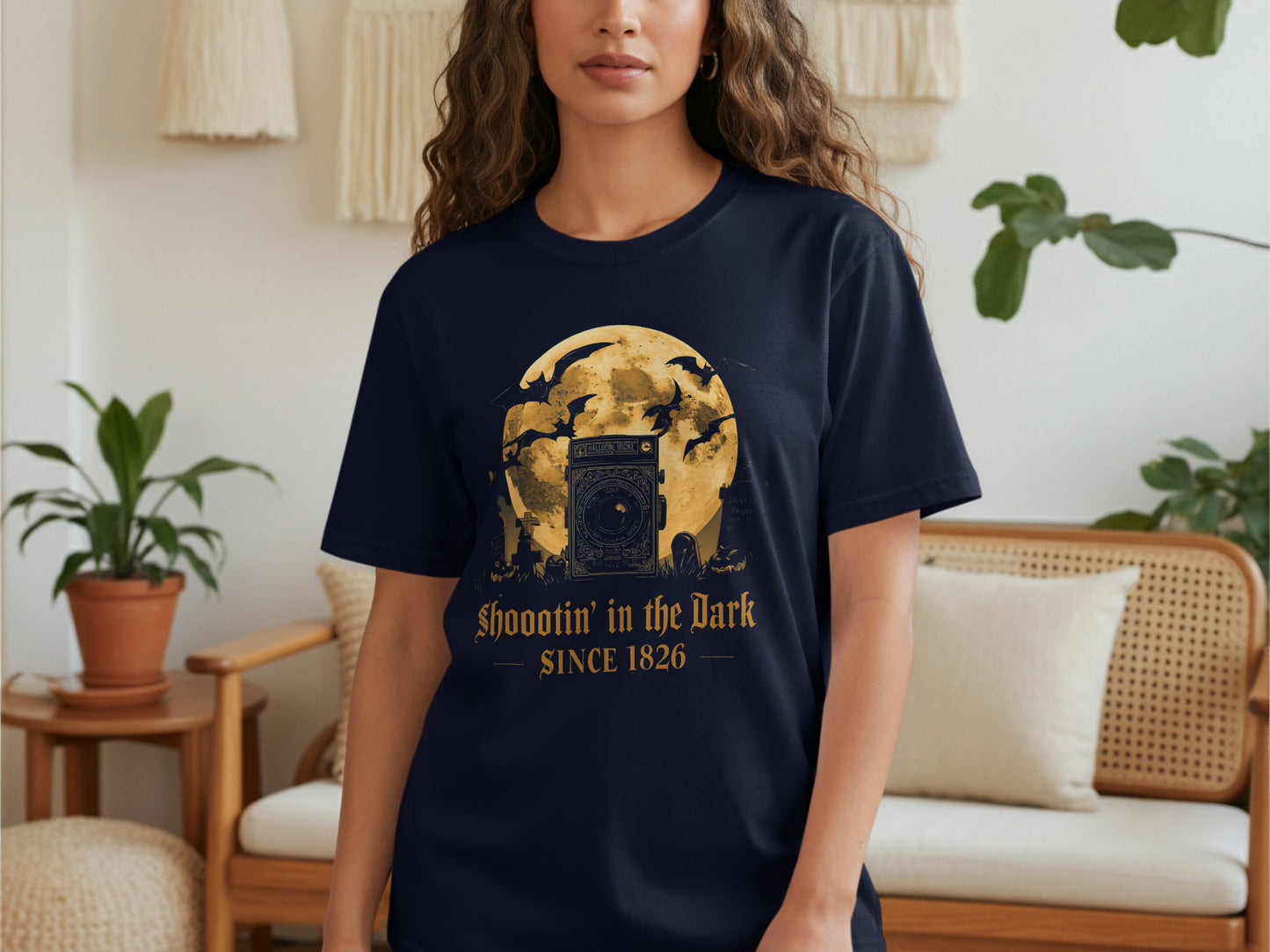 Shoootin' in the Dark Since 1826 Graphic Tee