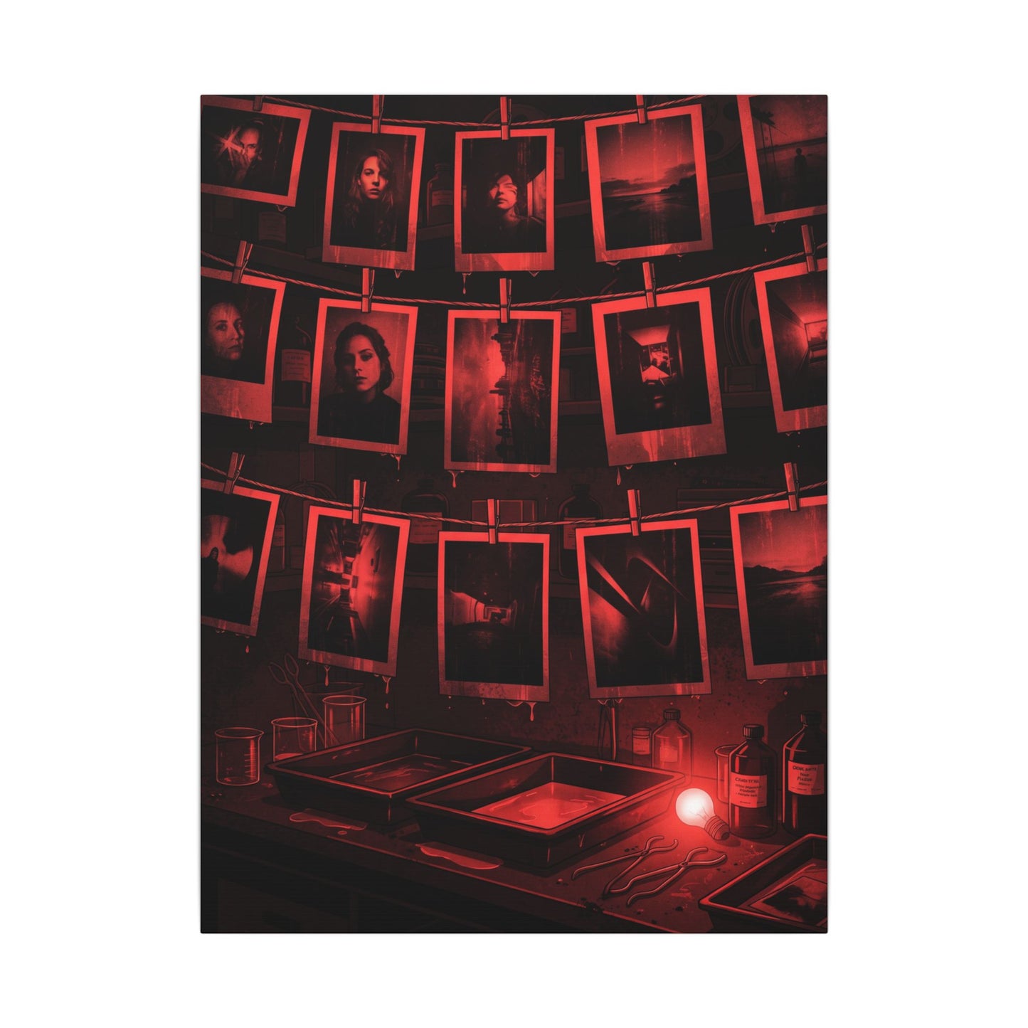 Darkroom Canvas Wall Art