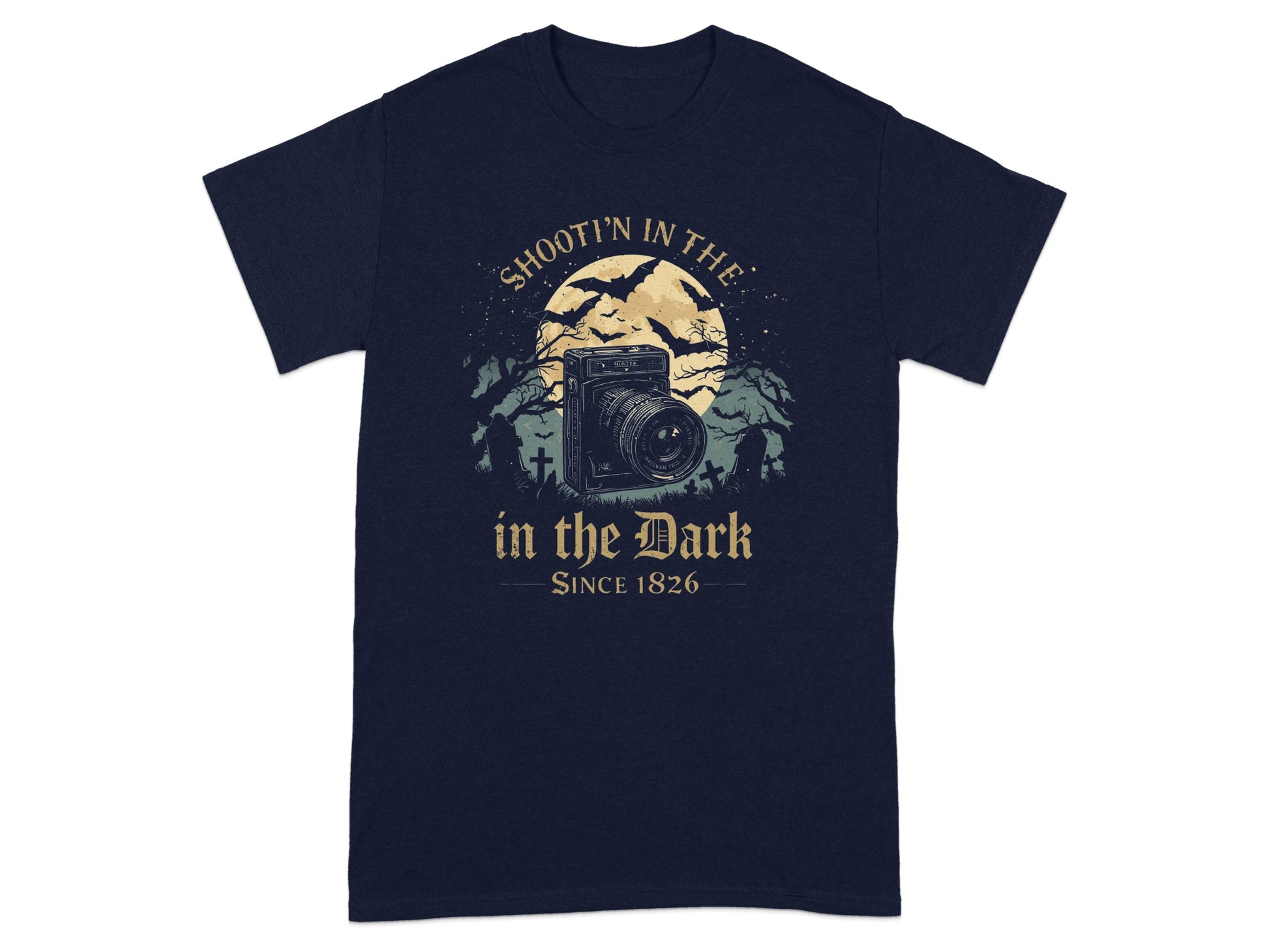 Shoot'in In The Dark Since 1826 t-shirt