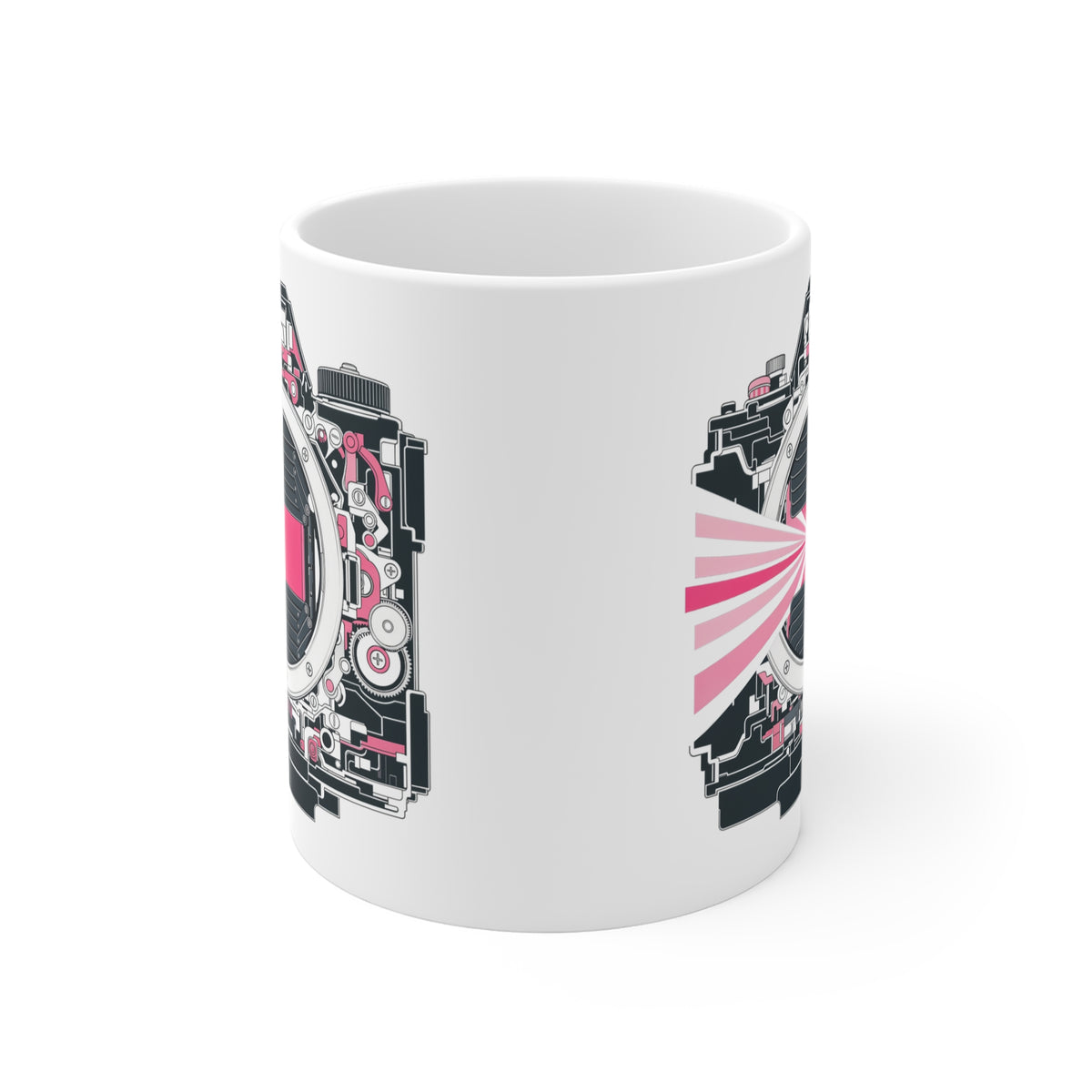 Shutter / Early Detection — Breast Cancer Awareness Mug (Photographer Collection)