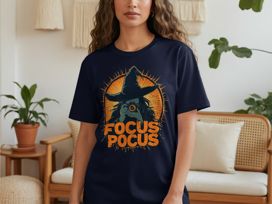 Focus Pocus Halloween T-Shirt for Fun and Spooky Vibes