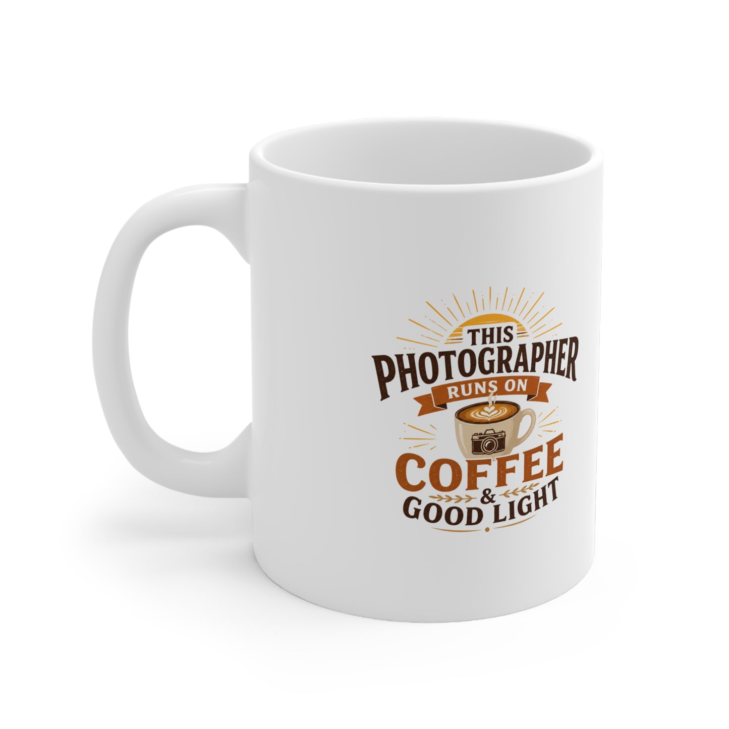 Coffee and Good Light Photographer Mug 11oz