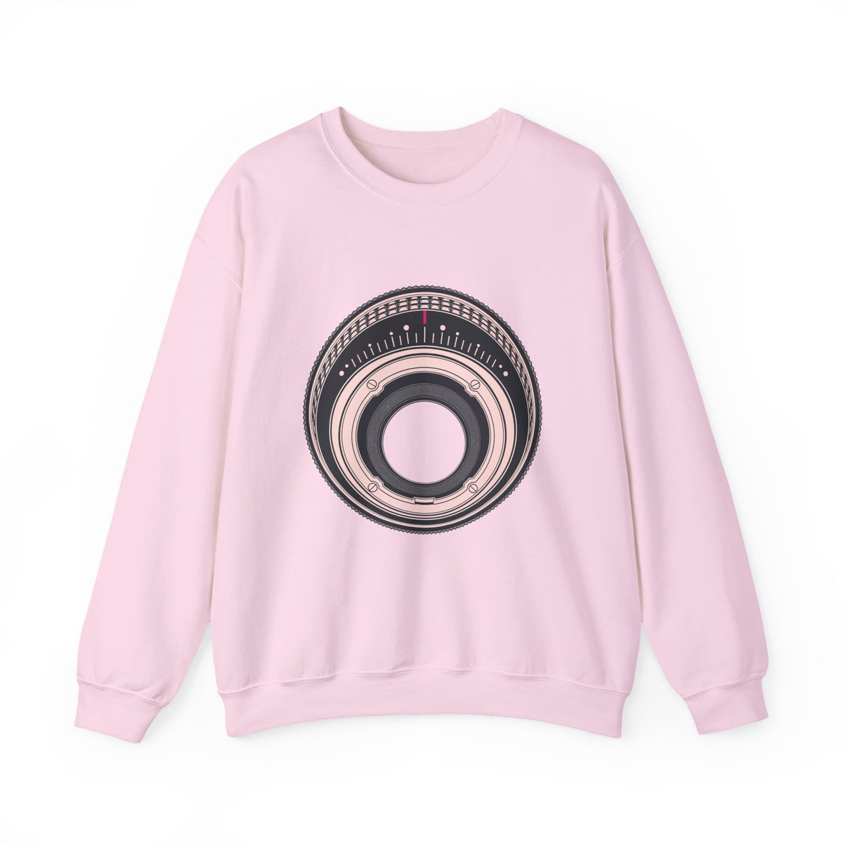 Focus on the Cure — Breast Cancer Awareness Crewneck (Photographer Collection)
