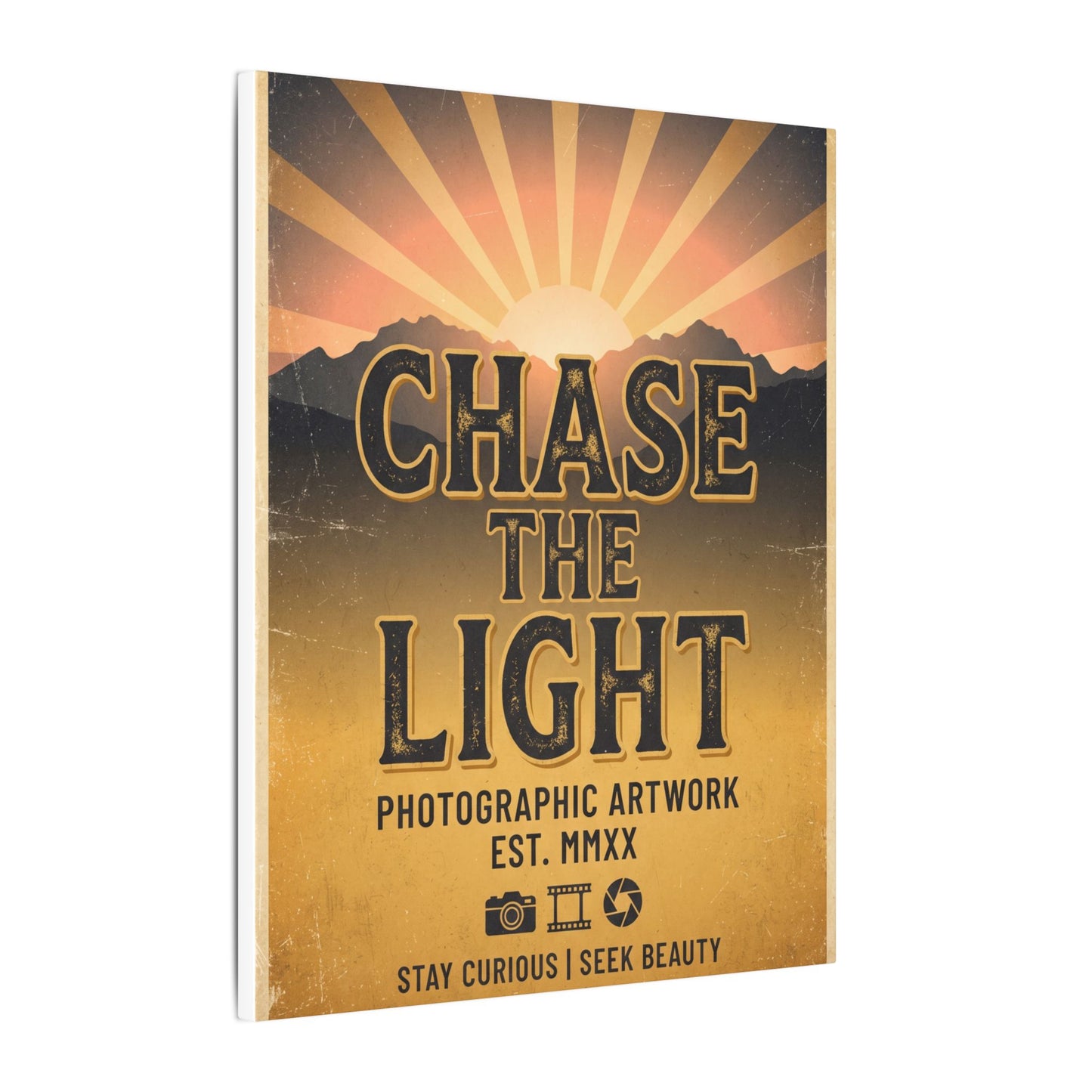 Chase the Light Canvas Wall Art