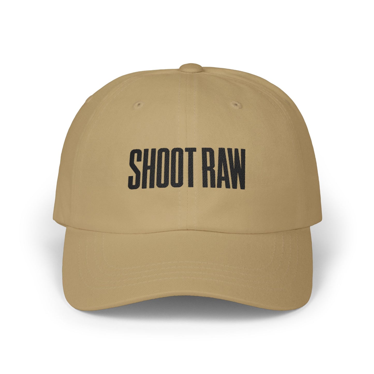 Shoot RAW Embroidered Dad Cap