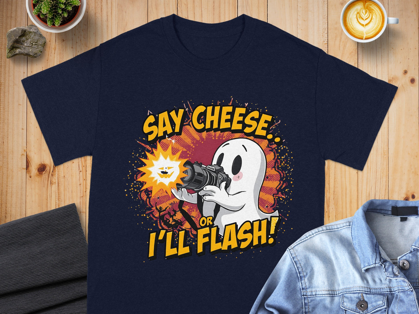 Say Cheese or I'll Flash Graphic Tee