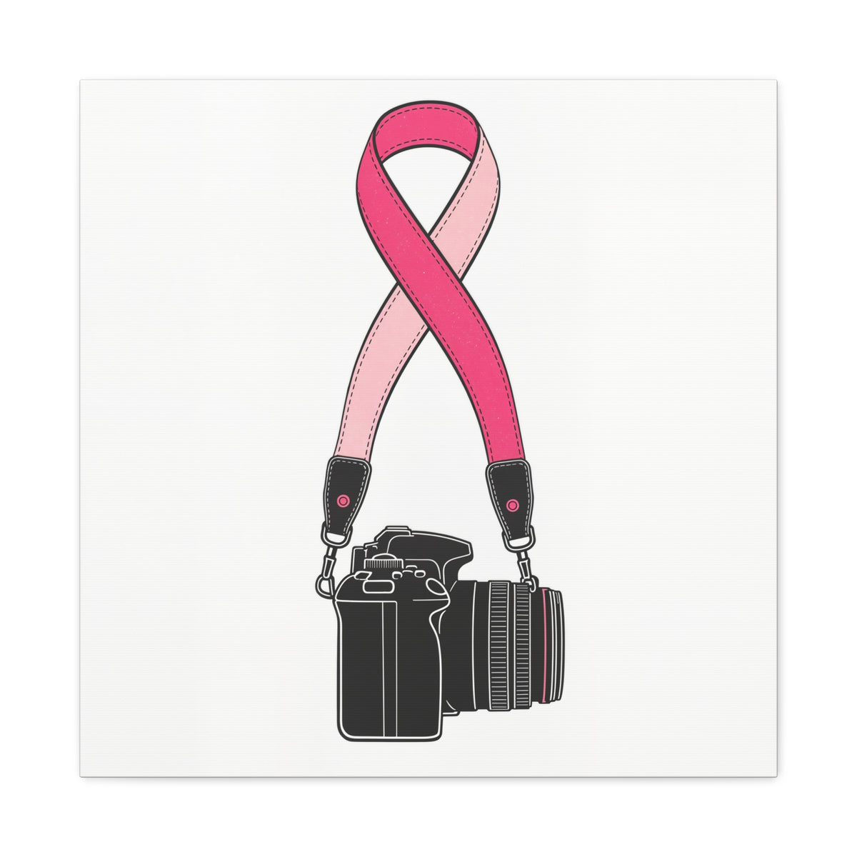 The Strap — Breast Cancer Awareness Canvas (Photographer Collection)