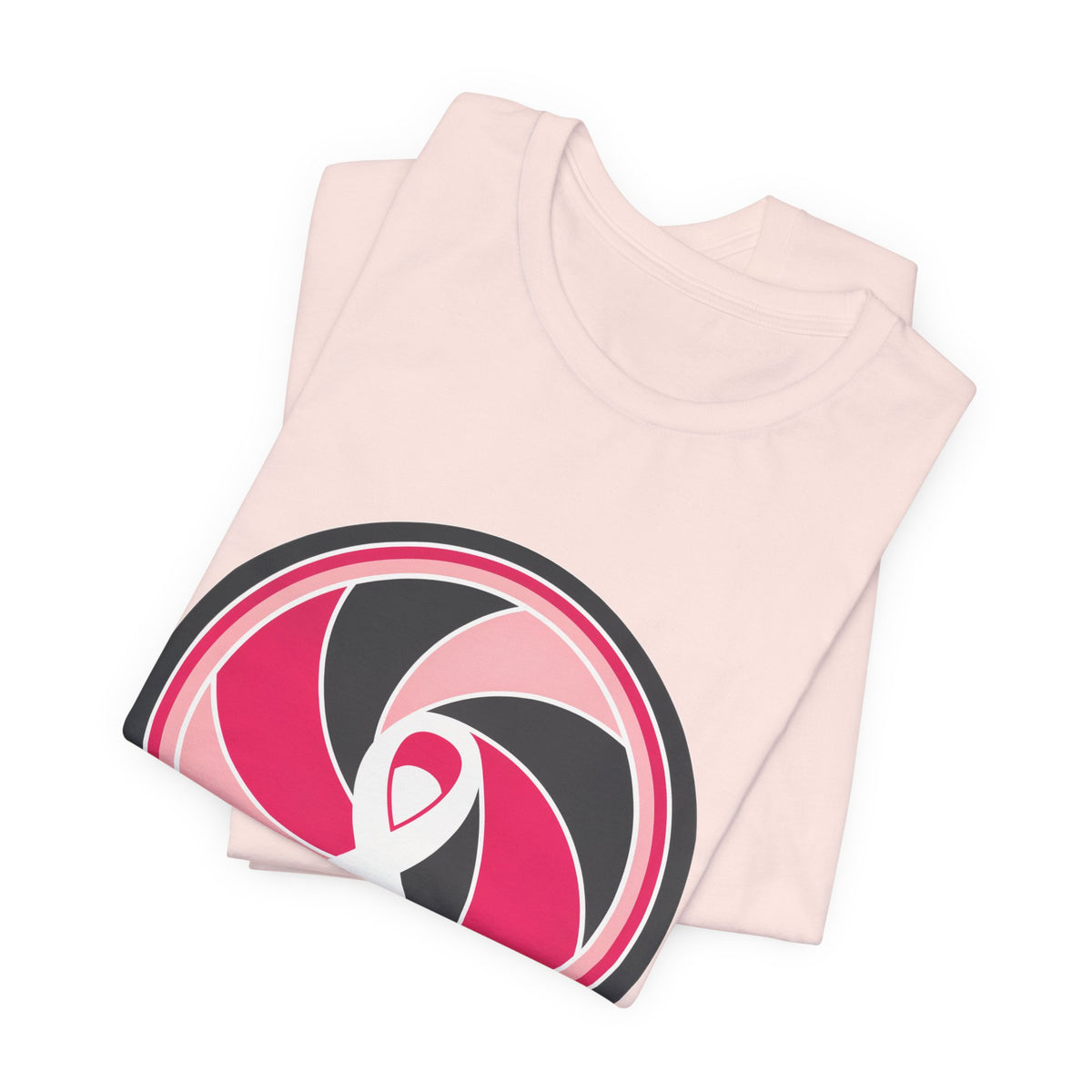 Aperture Ribbon — Breast Cancer Awareness Tee (Photographer Collection)