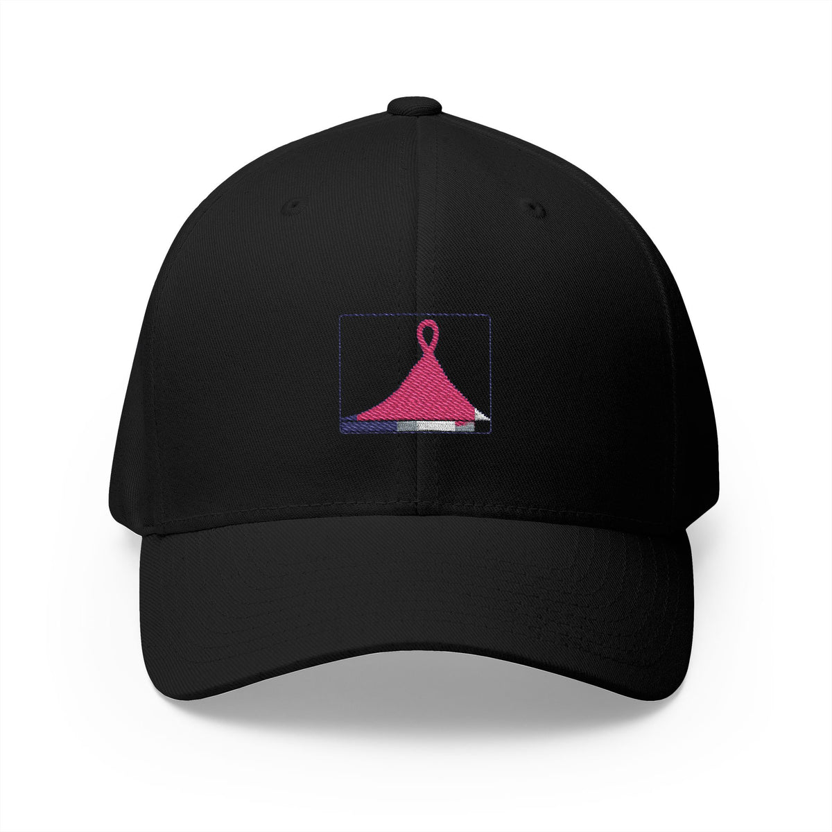Histogram of Hope — Breast Cancer Awareness Embroidered Cap (Photographer Collection)