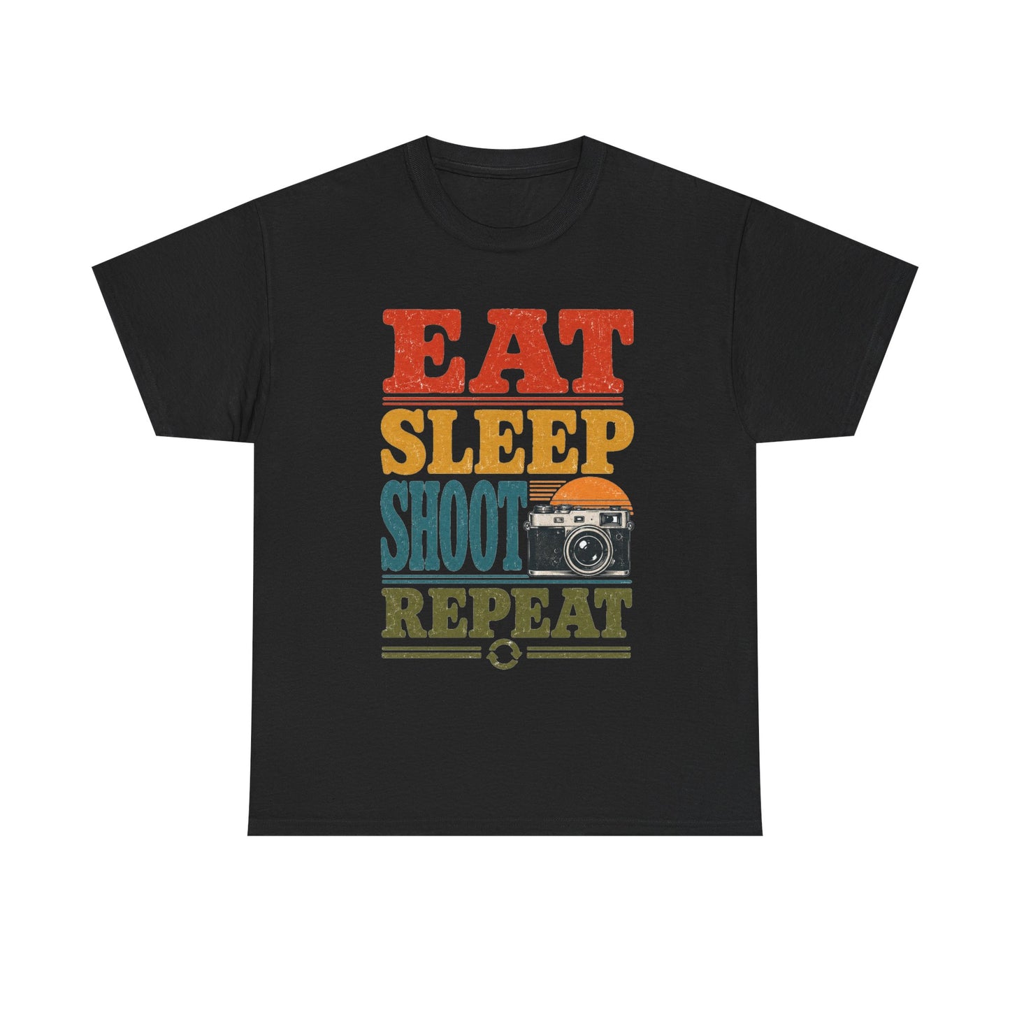 Eat Sleep Shoot Repeat Photographer Tee