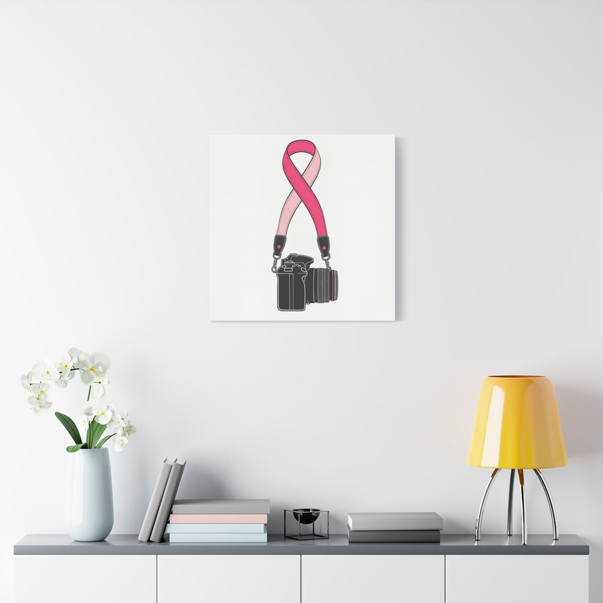 The Strap — Breast Cancer Awareness Canvas (Photographer Collection)