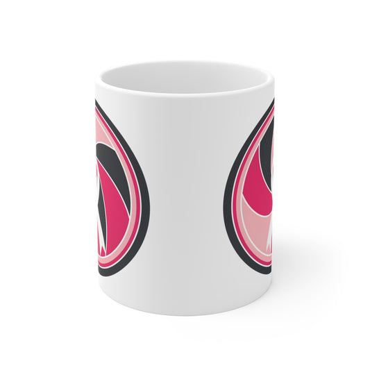 Aperture Ribbon — Breast Cancer Awareness Mug (Photographer Collection)
