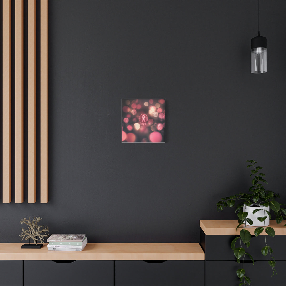 Bokeh of Survivors — Breast Cancer Awareness Canvas (Photographer Collection)