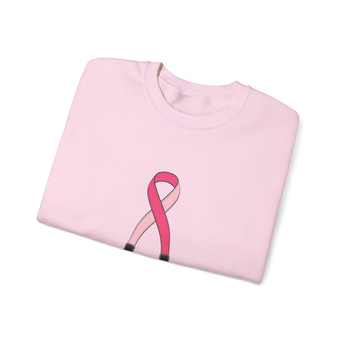 The Strap — Breast Cancer Awareness Crewneck (Photographer Collection)