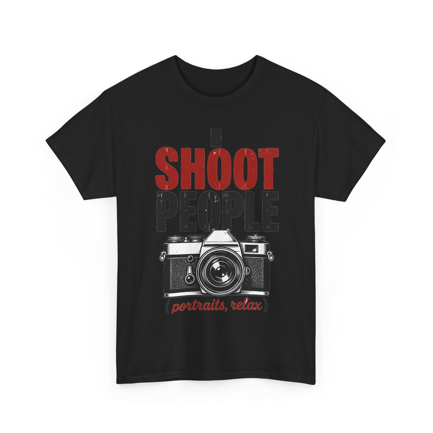 I Shoot People Portraits Funny Photographer Tee