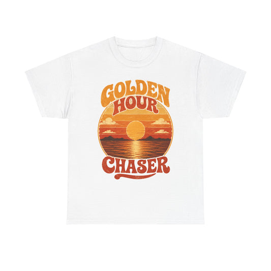 Golden Hour Chaser Photographer Tee