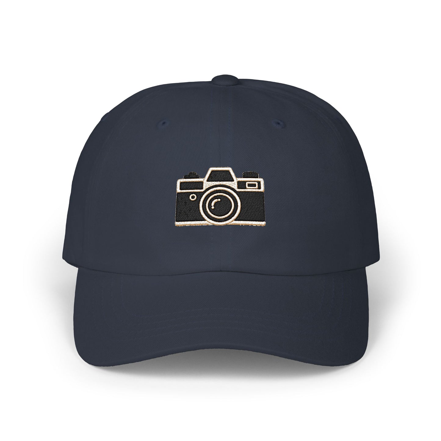 Vintage Camera Embroidered Dad Cap
