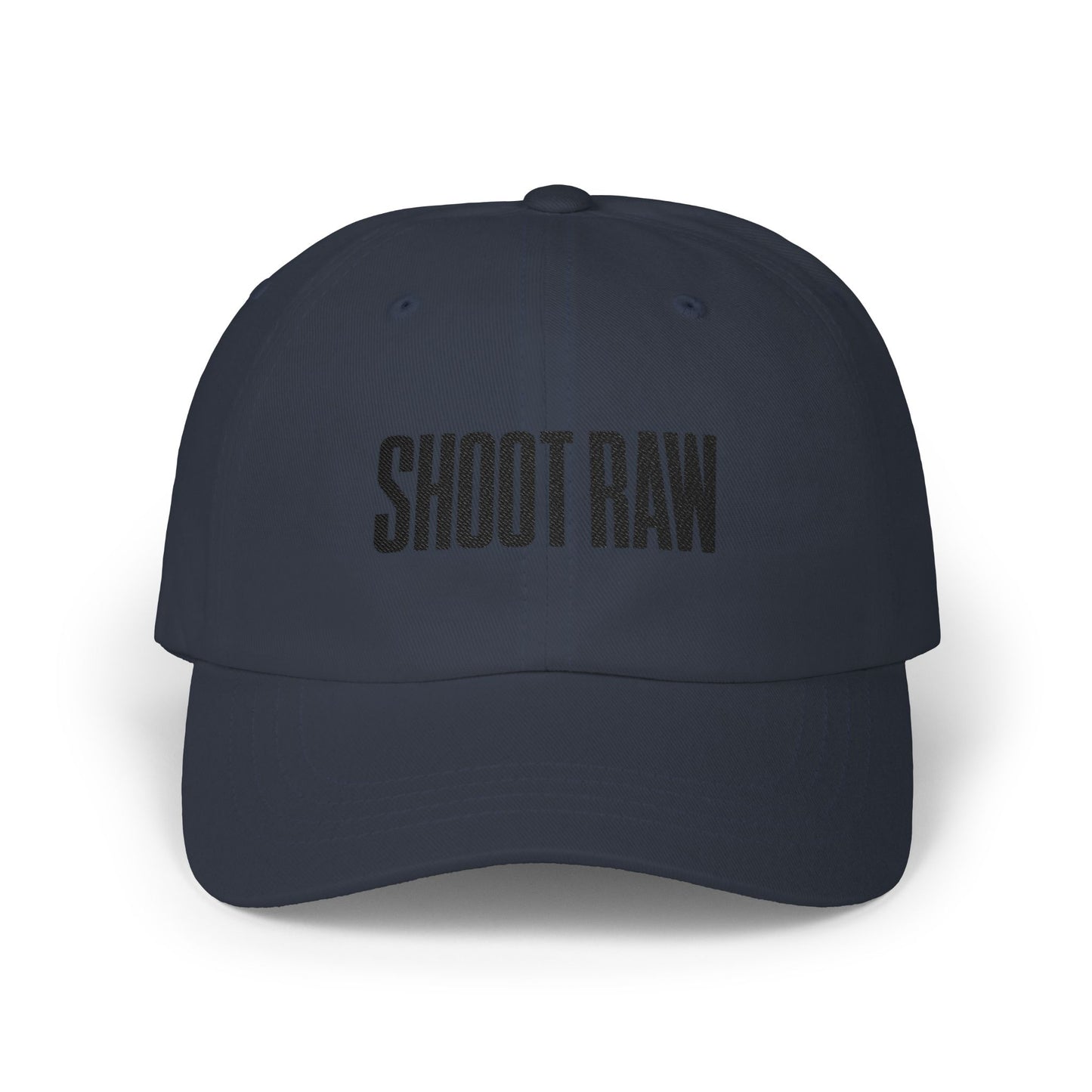 Shoot RAW Embroidered Dad Cap