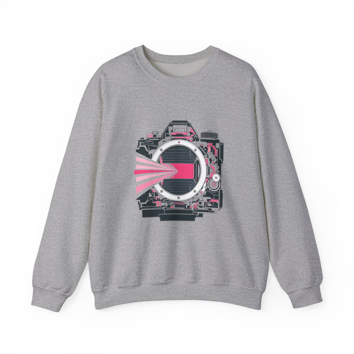 Shutter / Early Detection — Breast Cancer Awareness Crewneck (Photographer Collection)