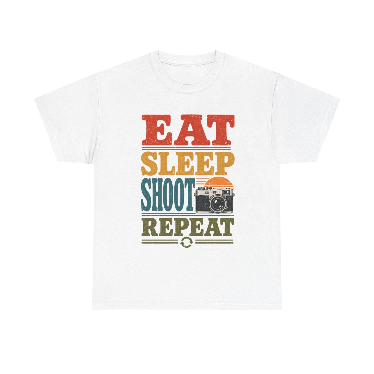 Eat Sleep Shoot Repeat Photographer Tee