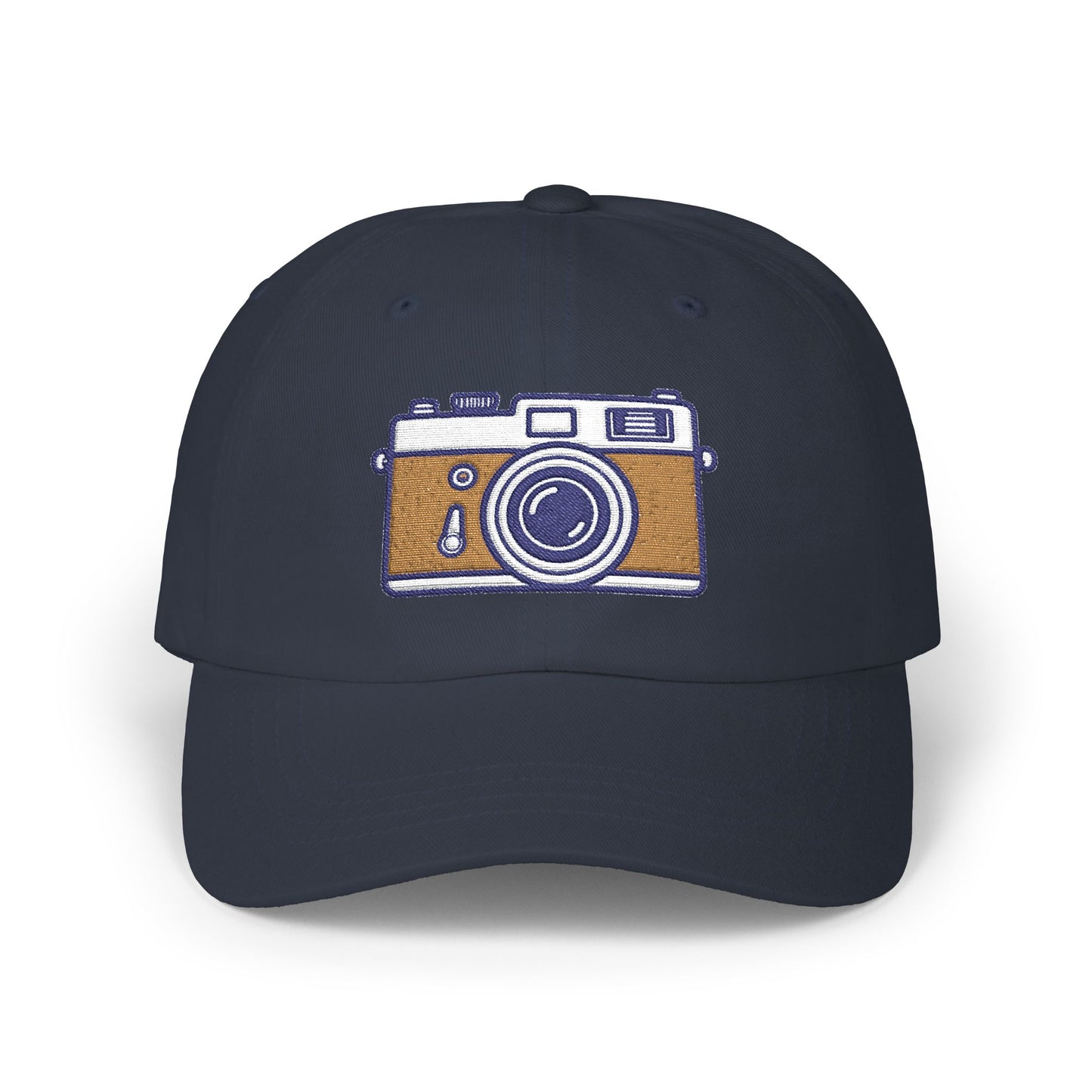 Film Camera Embroidered Dad Cap