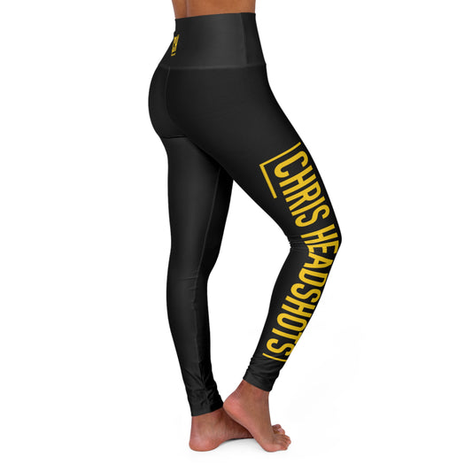 Chris Headshots High Waisted Yoga Leggings