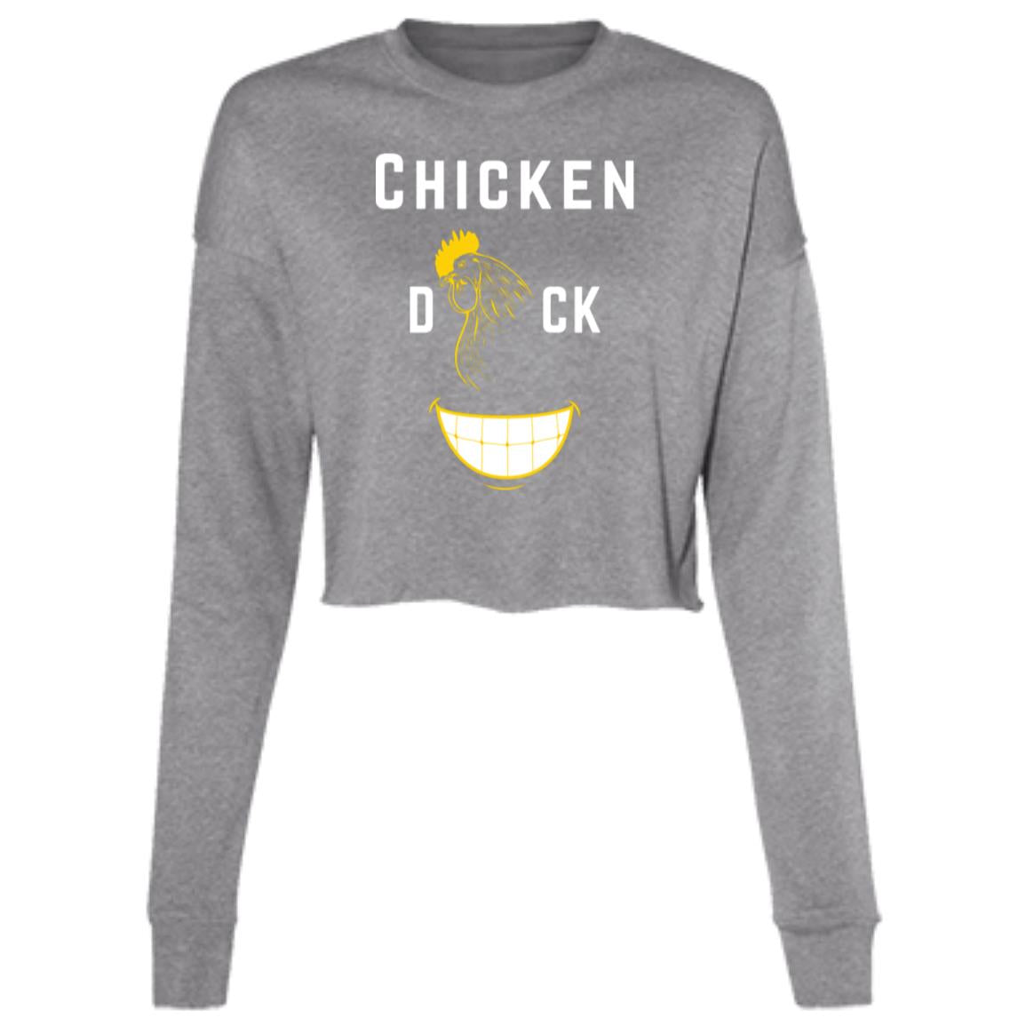 Chicken D*ck Smile Cropped Fleece