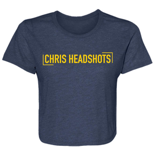 Chris HeadShots Flowy Cropped Tee