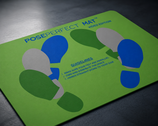 PosePerfect Mat™ Video Edition by Chris Headshots (UnBranded)