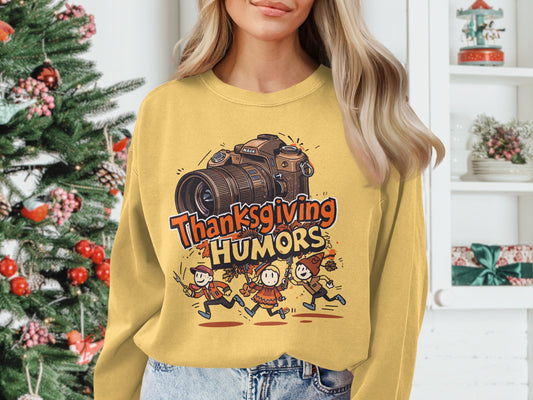 Thanksgiving Humors Crewneck Sweatshirt