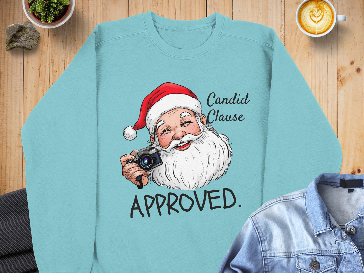 Candid Clause Approved Santa Sweater Christmas product