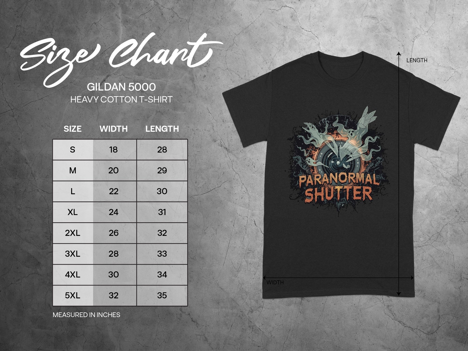 Paranormal Shutter Graphic Print T-Shirt