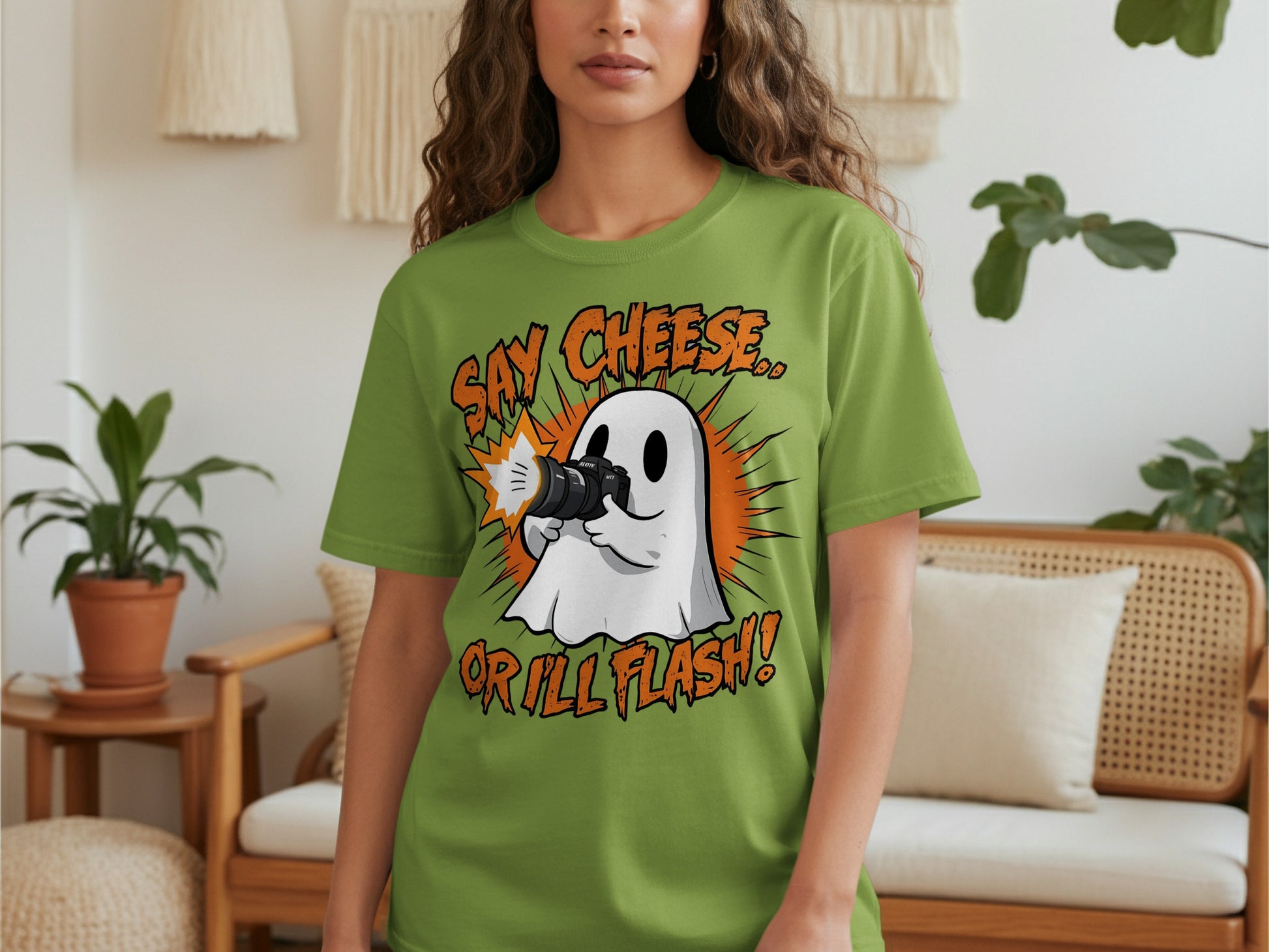 Say Cheese or I'll Flash Graphic T-Shirt product