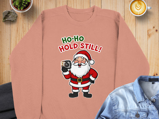 Santa Claus Ho-Ho Hold Still Sweatshirt Product