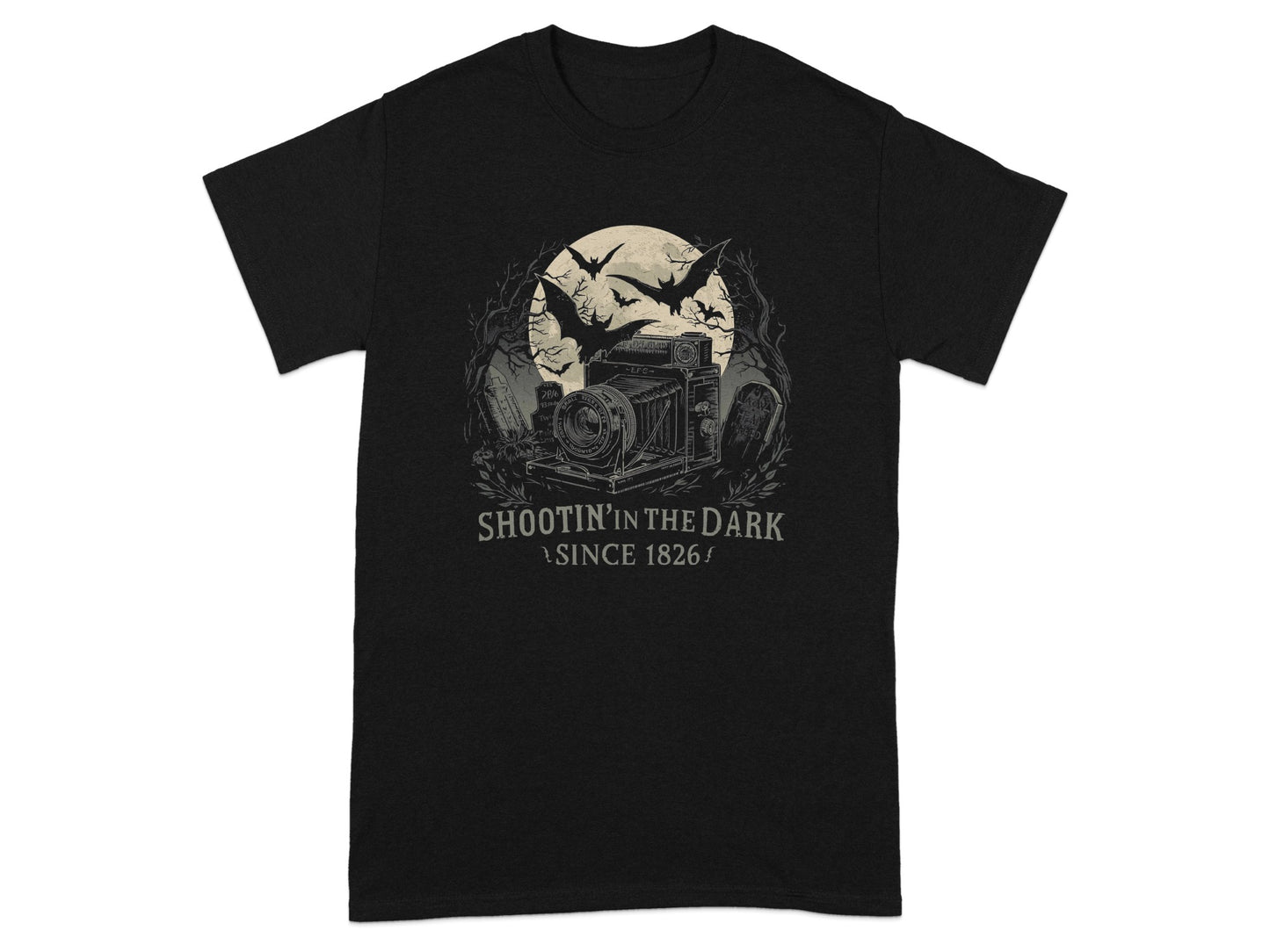 Shootin' in the Dark Since 1826 T-shirt