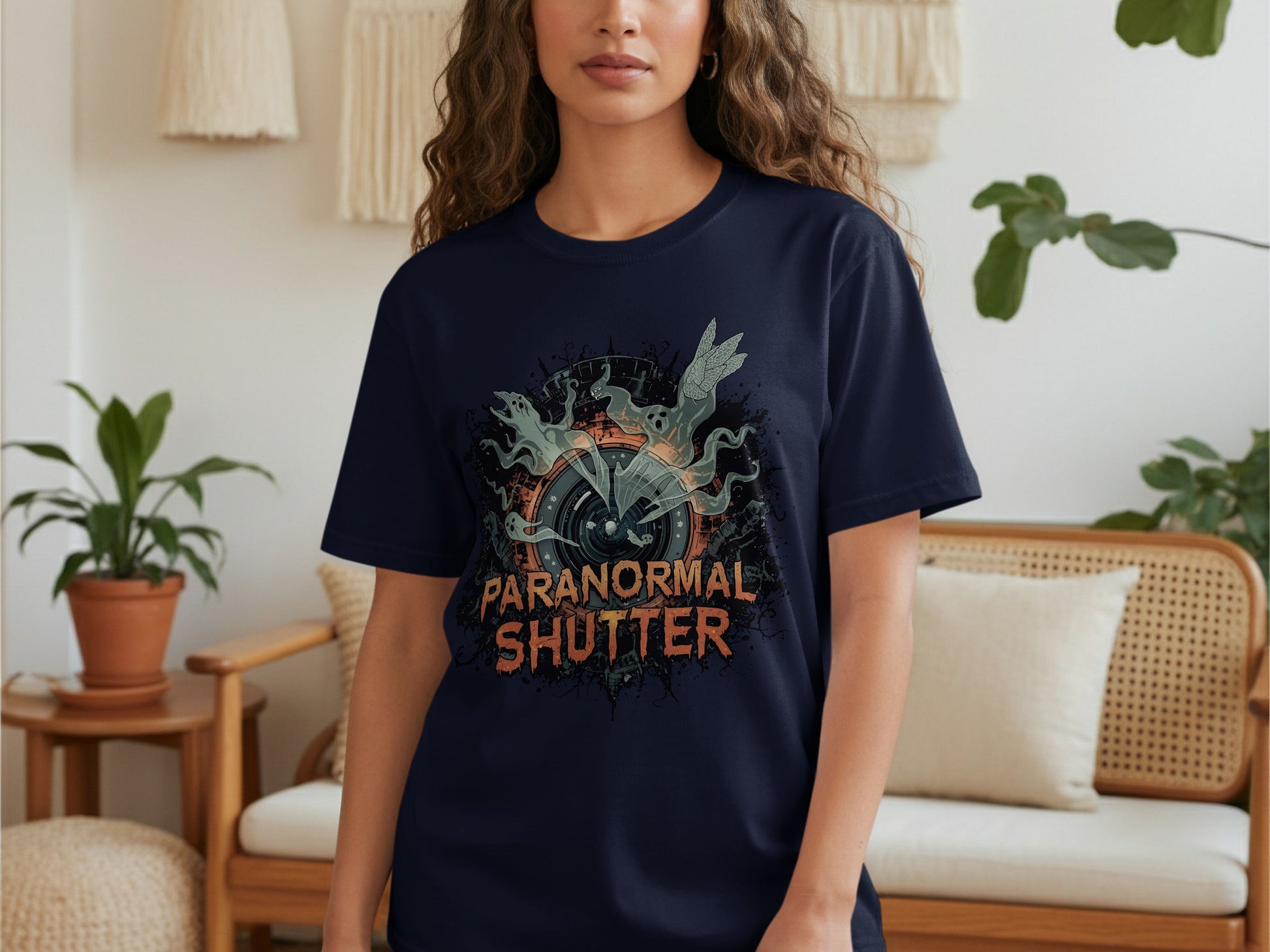 Paranormal Shutter Graphic T-Shirt