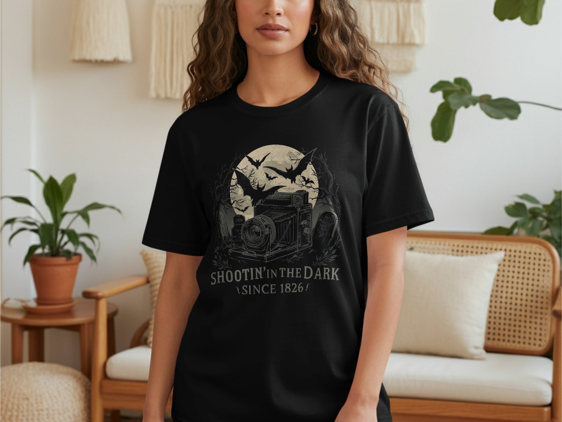 Shootin' in the Dark Since 1826 Graphic Shirt