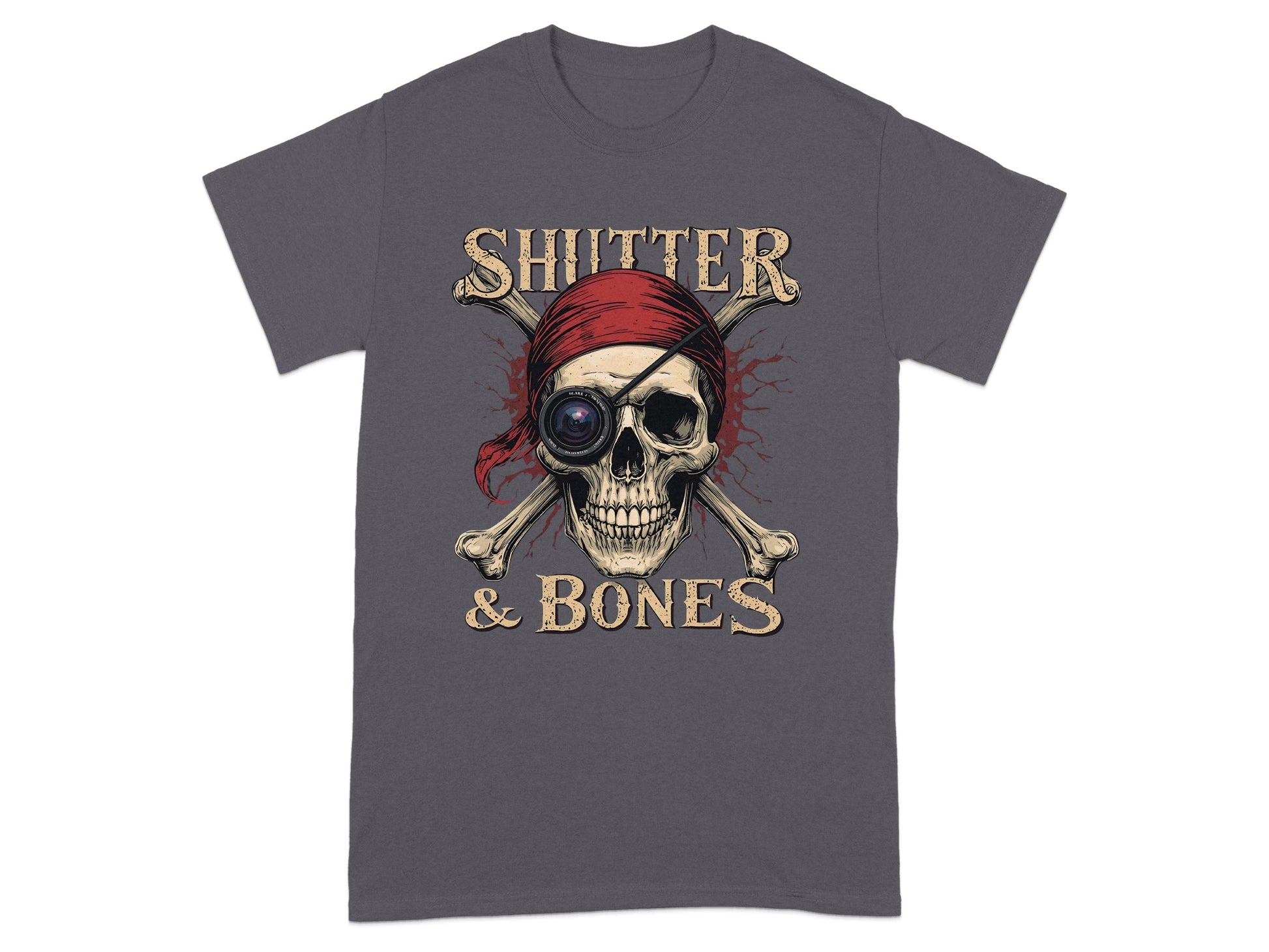 Shutter and Bones Pirate Skull Graphic Tee product